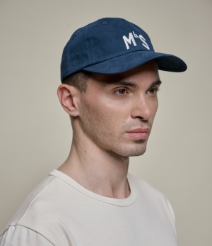 Blue Men Merz B. Schwanen CAP02 MbS logo Caps | MERZ3694807