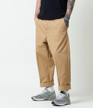 Khaki Men Merz B. Schwanen CHINO01 Chino Pants | MERZ2670851