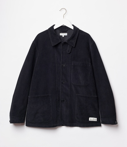 Black Men Merz B. Schwanen JKT03C organic cotton corduroy Jackets | MERZ9730564