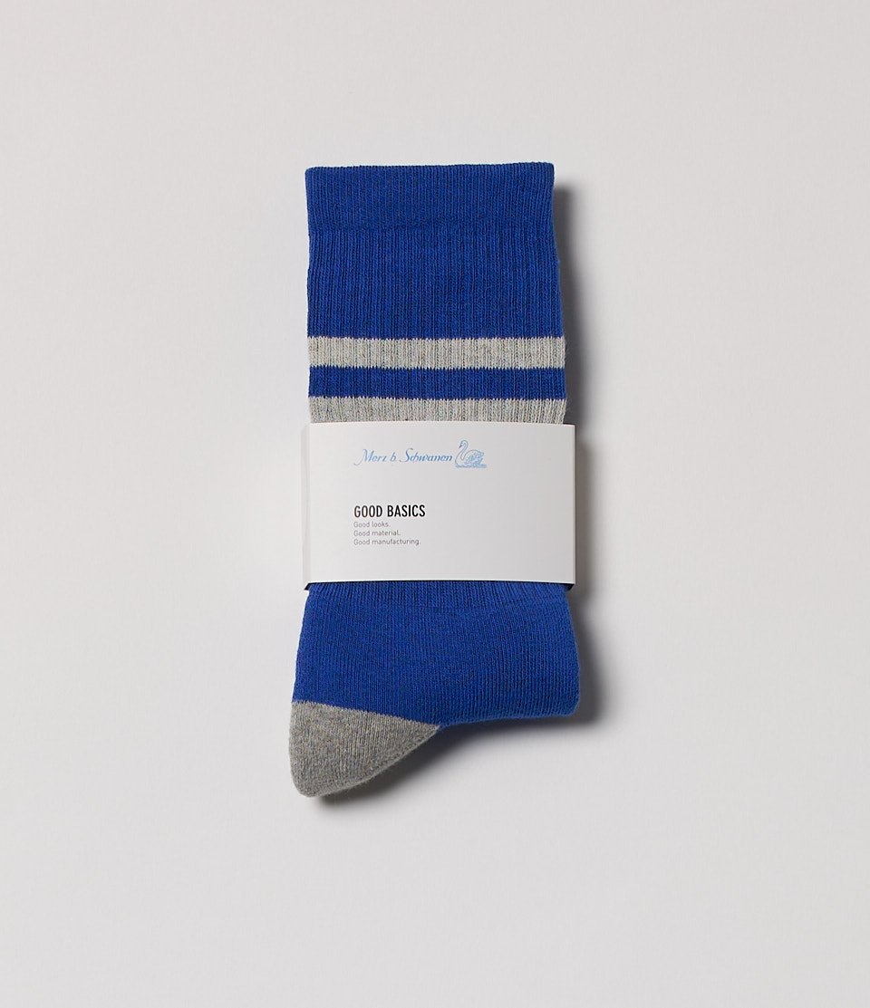 Blue Women Merz B. Schwanen GS06 Socks | MERZ0753186