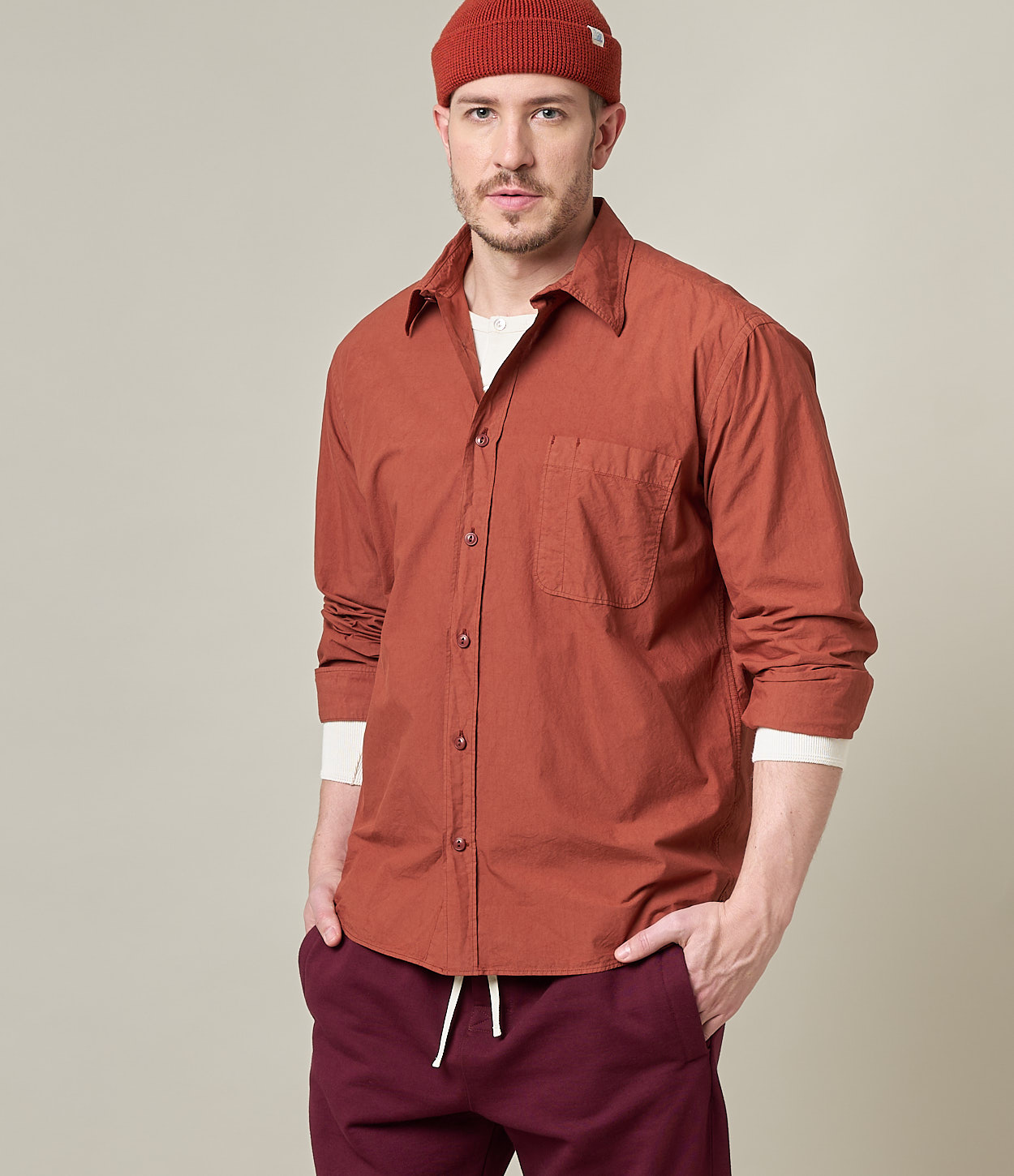 Brown Men Merz B. Schwanen SHIRT01 Shirts | MERZ6740281