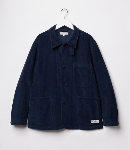 Navy Men Merz B. Schwanen JKT03C organic cotton corduroy Jackets | MERZ9518246