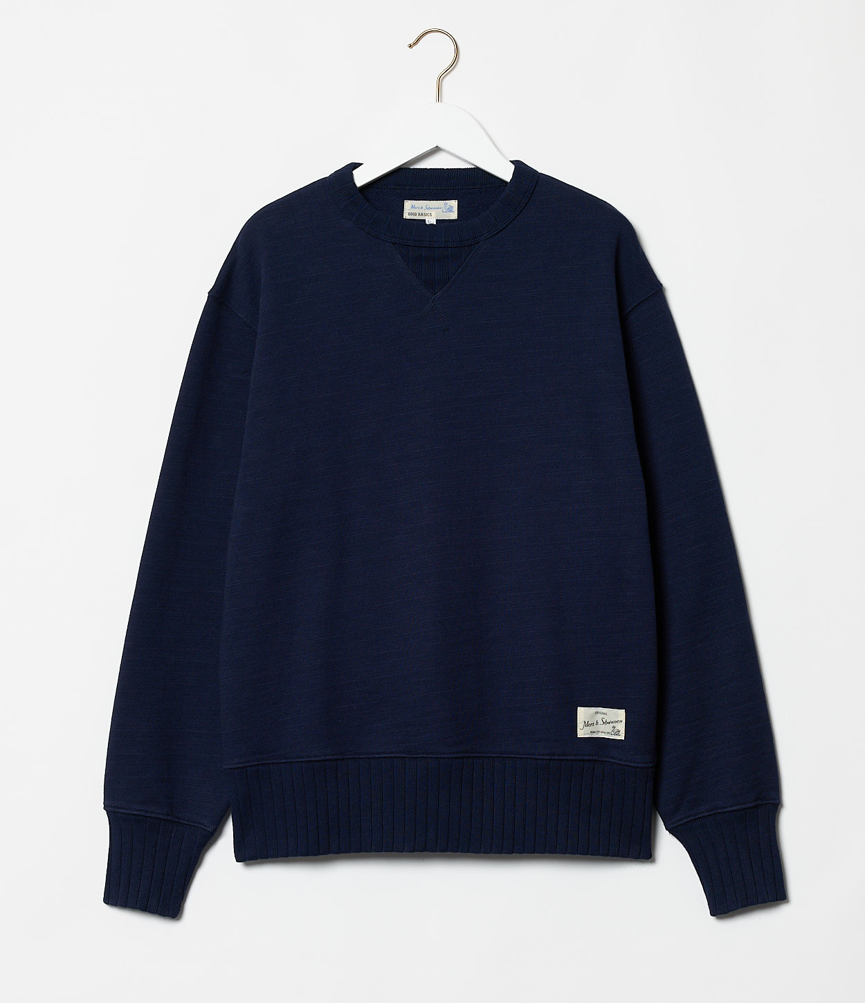 Navy Men Merz B. Schwanen RFC01 Sweatshirts | MERZ3056297